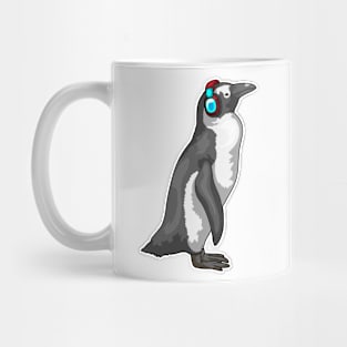 Penguin Music Headphone Mug